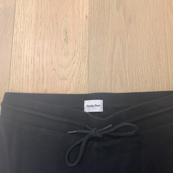 Sunday Best Flared Waffle Pant - Picture 2 of 3